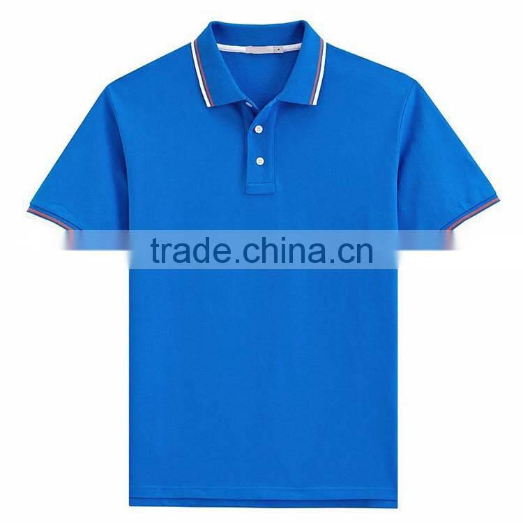 Bulk mens collar color combination plain no brand sports t-shirt polo