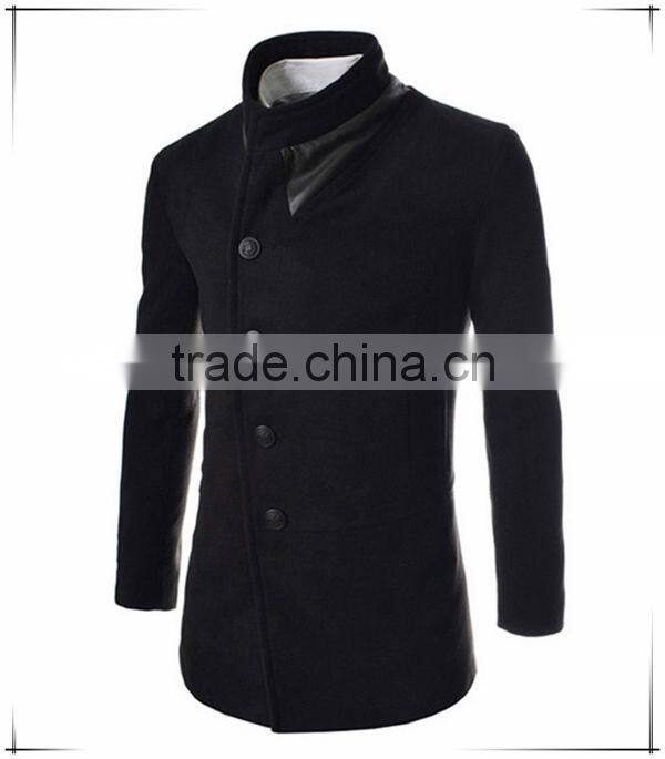 2016 winter new design military wool trench coat