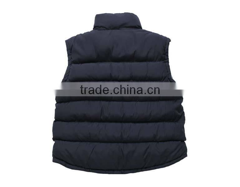 Mens nylon winter warm padded coating vests and waist coat