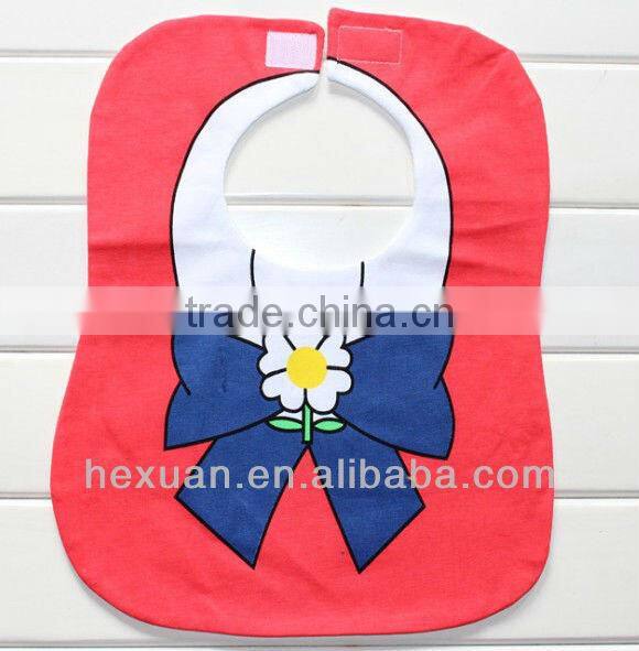 12 designs can choose baby bibs/3 layers baby bibs/superman baby bibs /in stocked or OEM