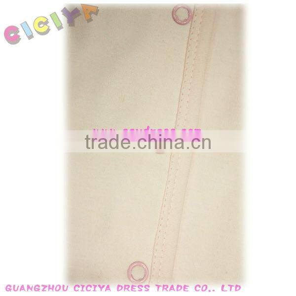 Wholesale custom winter/spring design round collar baby girl romper