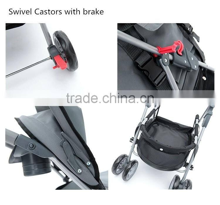 High Quality Pet Stroller Foldable Pet Trolley Foldable pet trolley/trolley pet carrier/dog strollers pet trolley