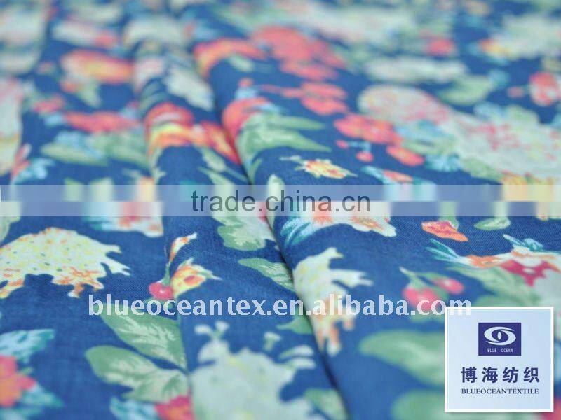 100% PURE COTTON PRINTED VOILE COTTON VOILE 60X60/90X88 53/4"INCH 70GSM 2OZ FACTORY IN HUZHOU