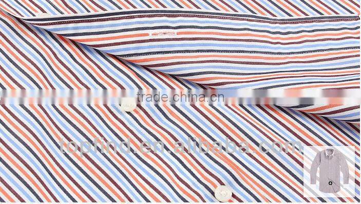 Men Long Sleeve stripe color matched latest shirt designs for men