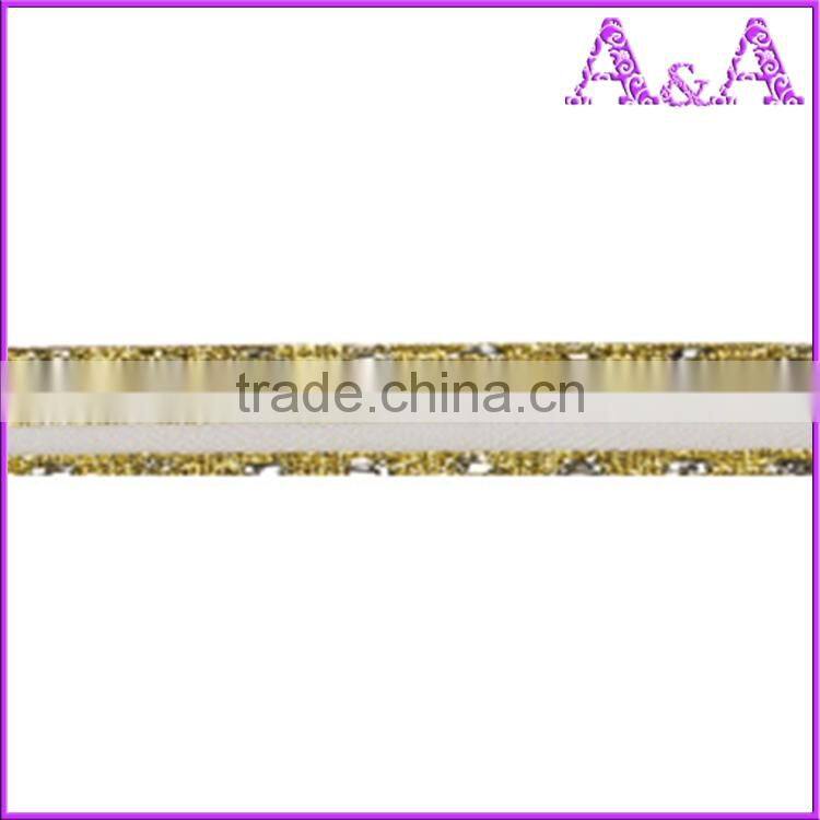 Fancy Christmas Decoration Wired Ribbon,Custom Decorative Grosgrain Ribbons