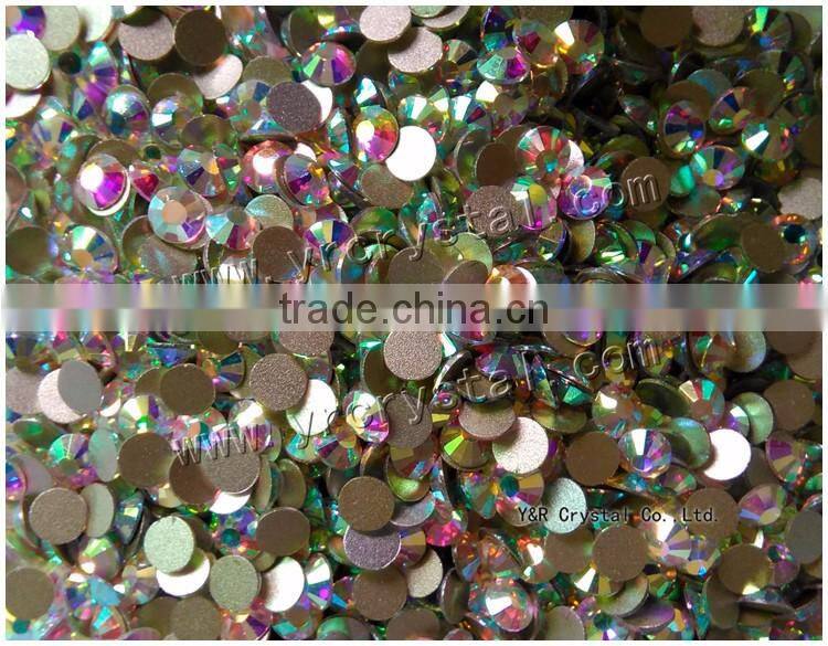 ss20 AB color flat back crystal ab rhinestones for nail