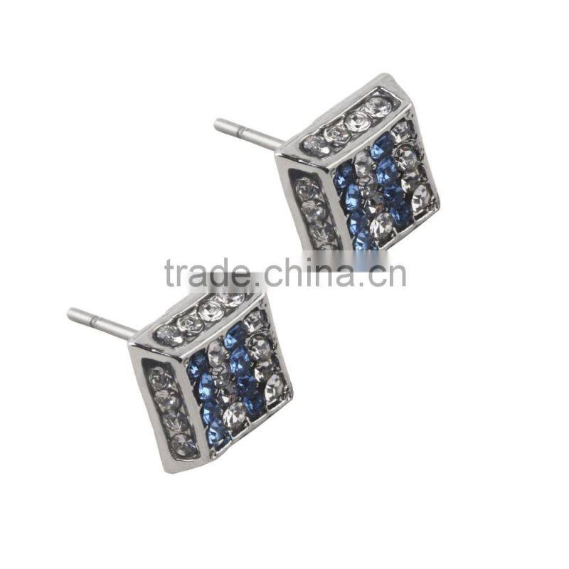 Customized Mens Tanishq Diamond Simple Fashion Design Hiphop Earrings Wholesale