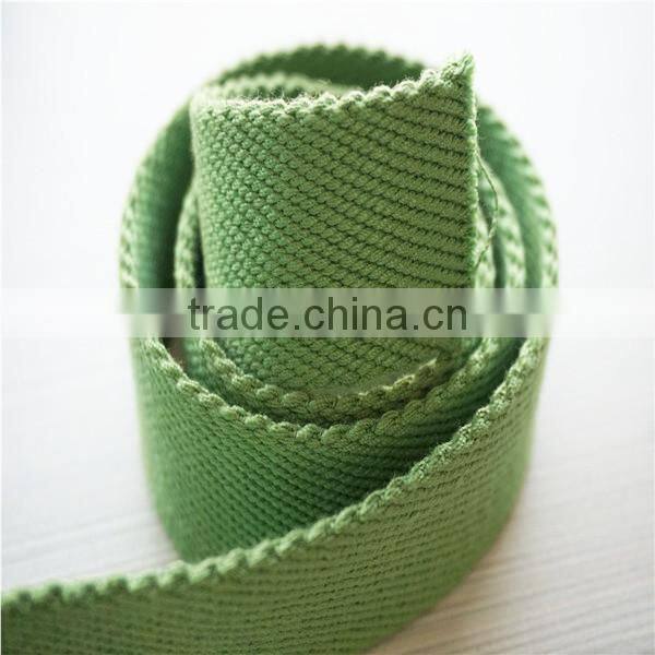 Twill webbing bias tape