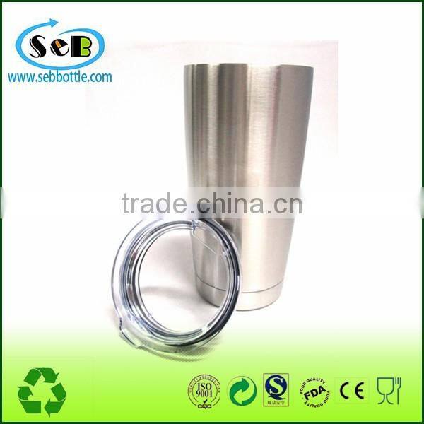 hot selling 20oz double wall vacuum coffee tumbler with powder coating