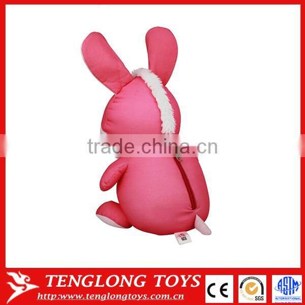 reversible 2 in 1 funny stuffed animal / u shape neck pillow