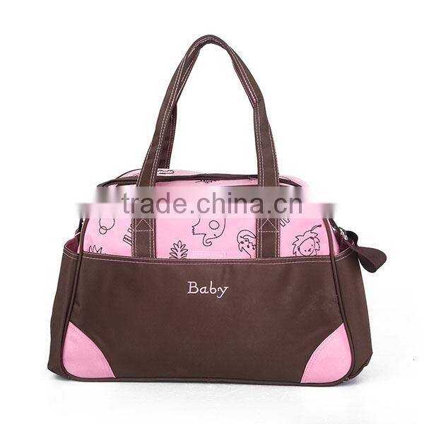 fancy prints multi-function baby diaper nappy bags