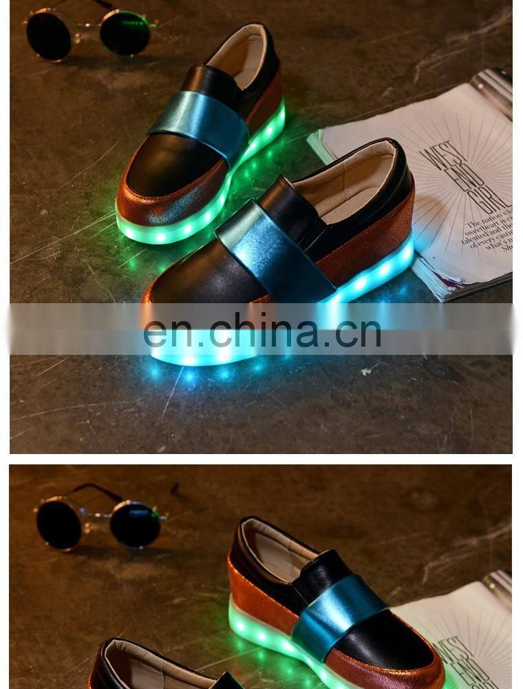 Wholesale New design Hottest Ladies shoes European fashion Women shoes LED shoes sneakers girls footwear