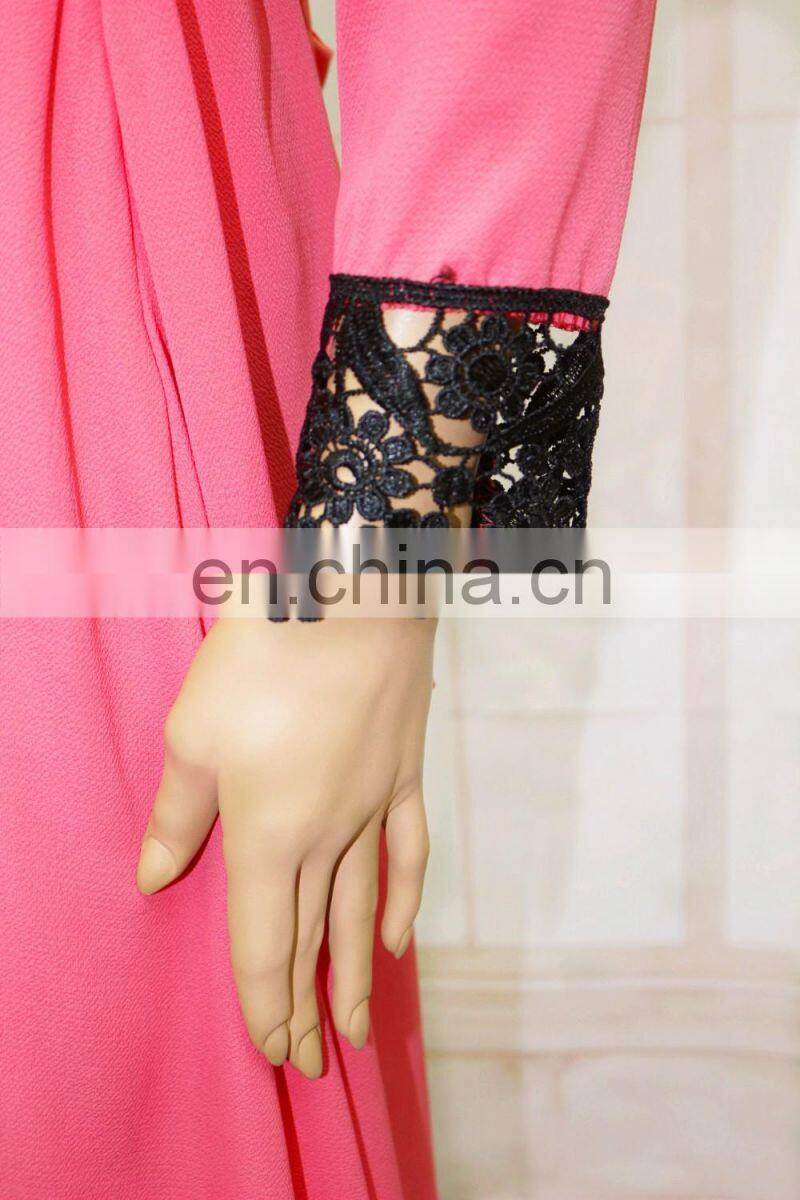 2016 African office fancy Paris fabirc for ladies bandage dress