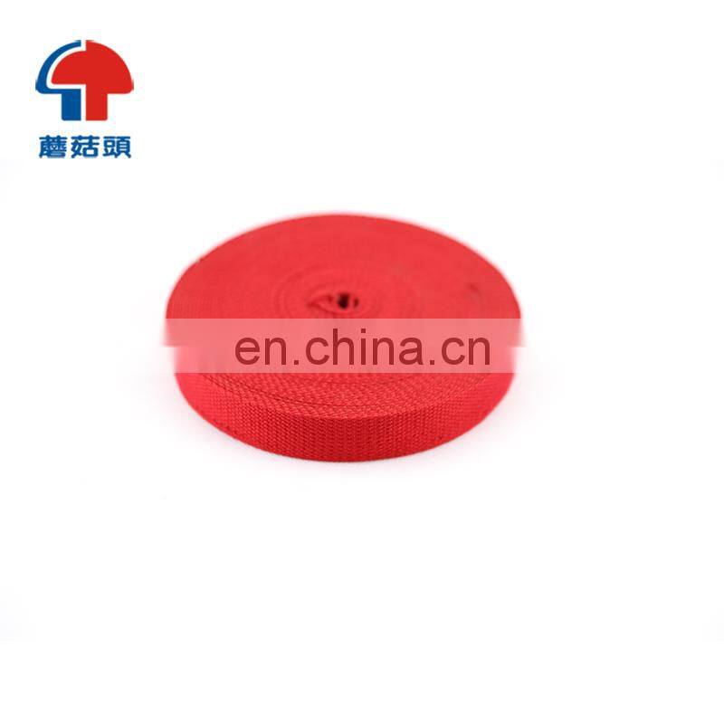 multi-colored high tenacity cotton webbing belt strap customized size