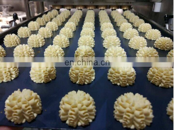 Cookies making machine with wire cutting biscuit machine