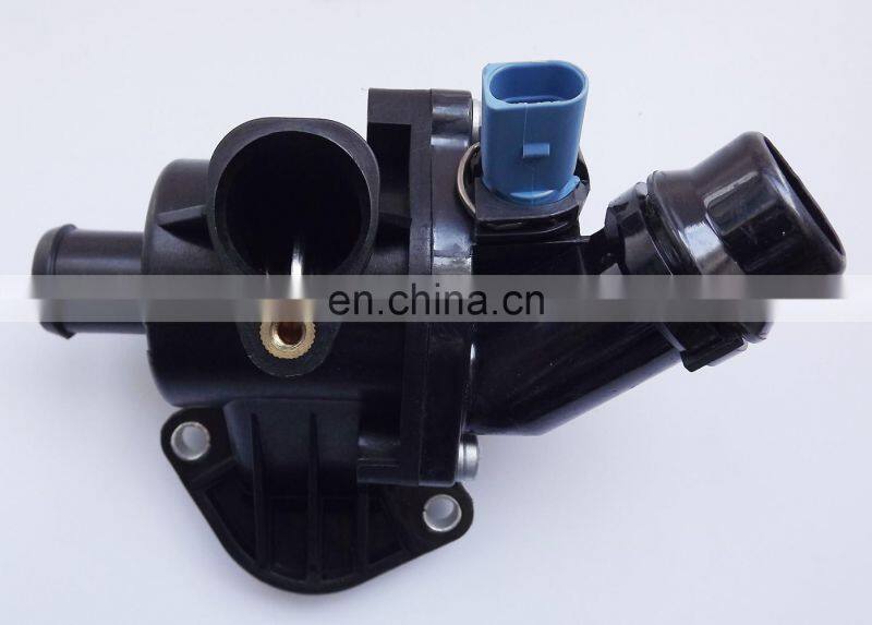 Engine Coolant Thermostat w/ Housing Assy For Audi A4 Avant Quattro 06B121111K
