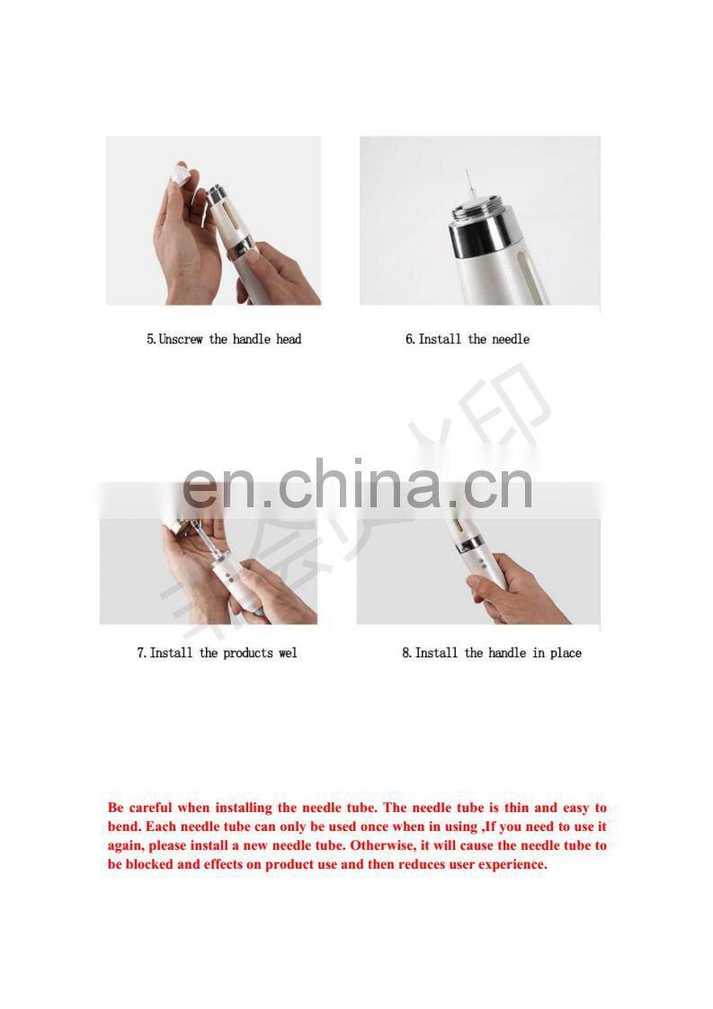 SEE YOU skin care whiten and wrinkle removal needleless injection skin tighten equipment