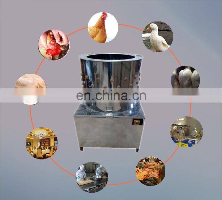high quality chicken plucker machine / poultry cleaning machine / chicken defeather plucker machine of slaughtering equipment
