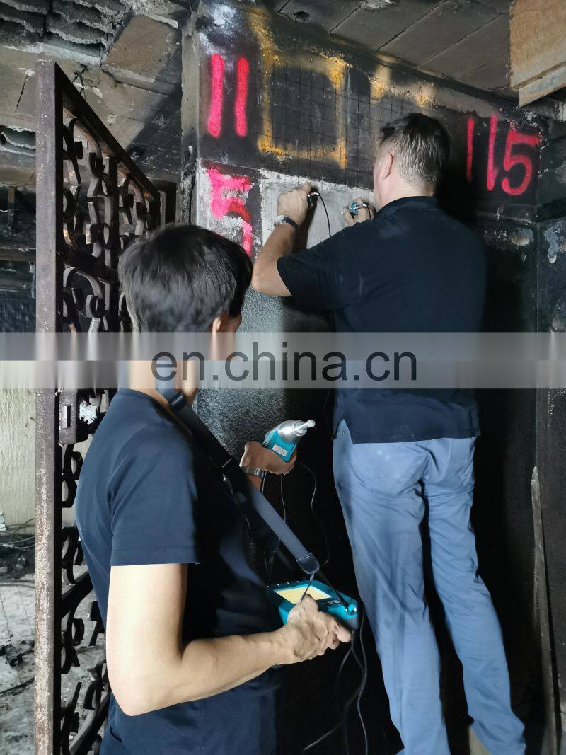 Concrete detector gauge ultrasonic test meter