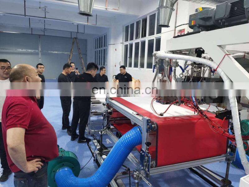 600 Type Face Mask melt blown non woven fabric extrusion machine