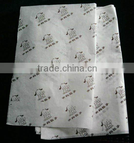 A variety of desig food paper,factory supply sandwich wrapping paper