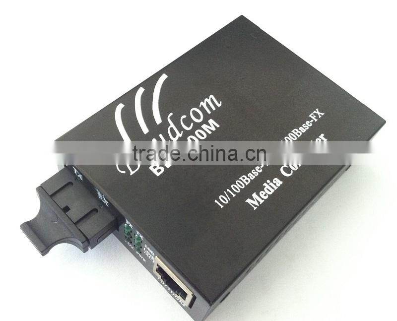 UTP RJ45 Dual fiber Media Converter
