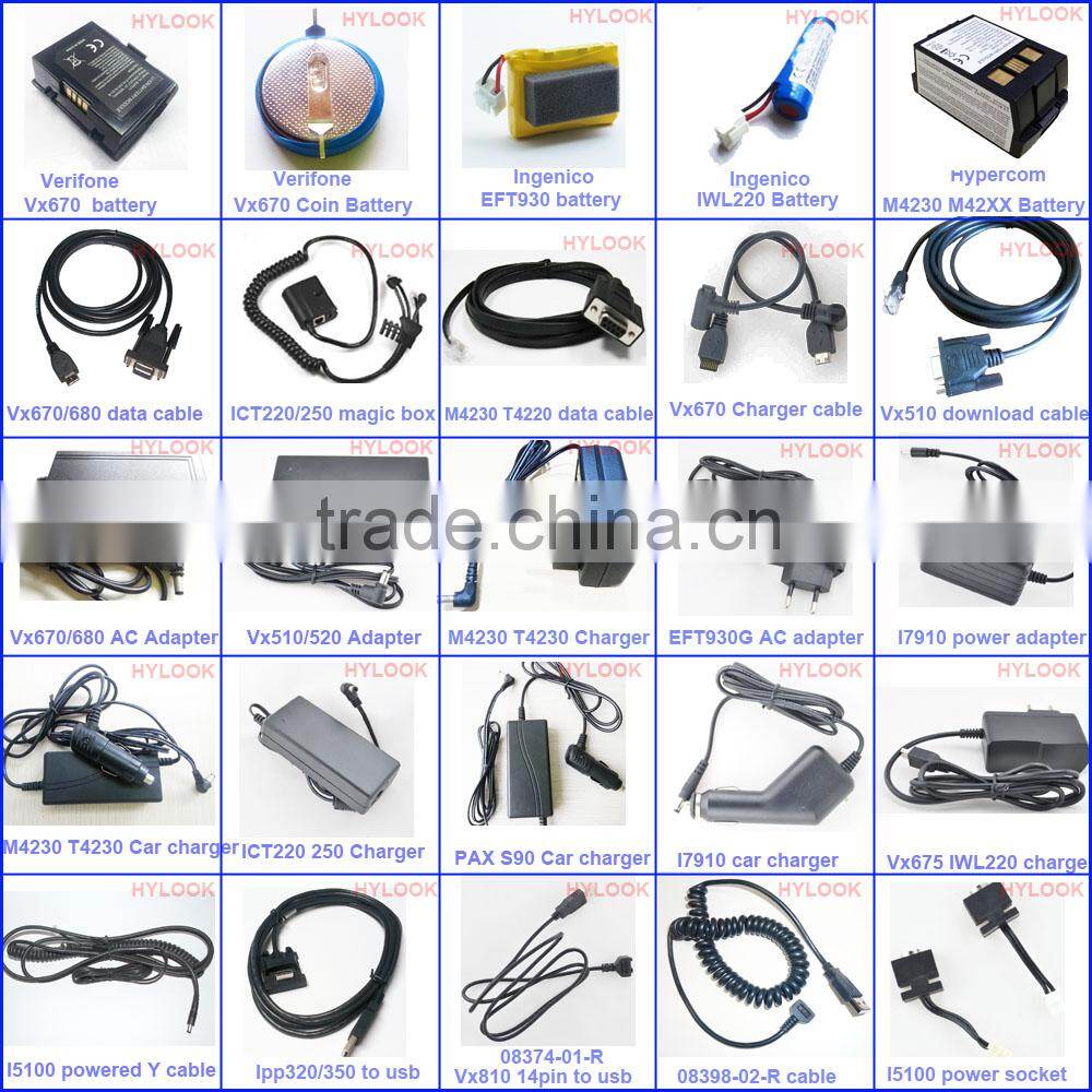 POS Spare parts for Verifone Ingenico hypercom PAX Vx670 Vx680 ICT220 EFT930