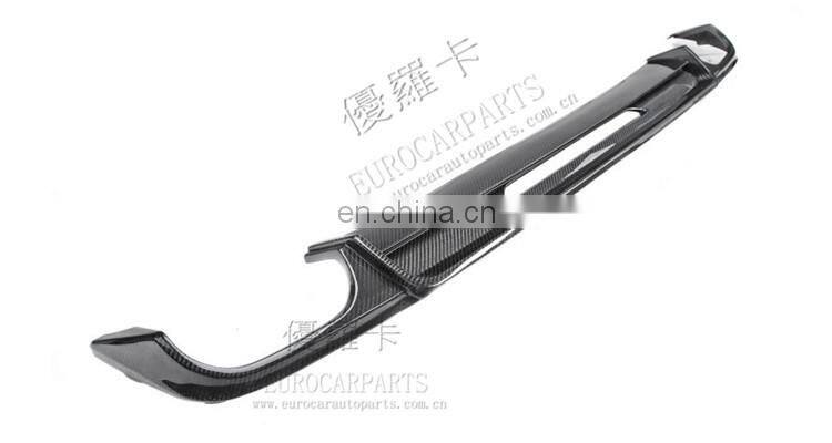 W222 diffuser fit for MB S-class W222 S350 S400 to B style B700 rear diffuser with round exhaust tips for W222 B diffuser