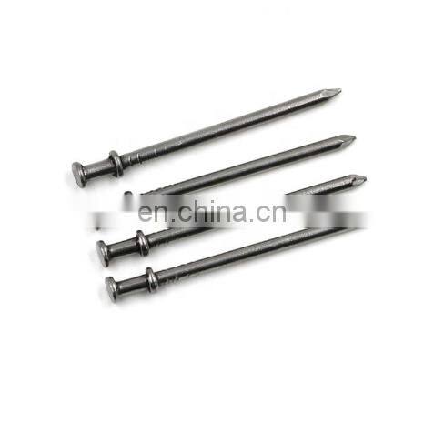 Polished Duplex Head Nails 25 kg per carton Anping Manufacturer