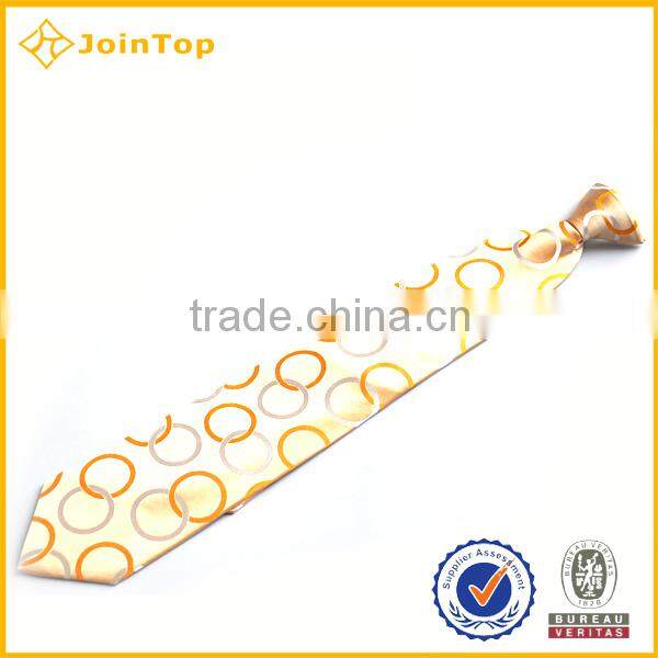 2016 custom printing clip tie for neckwear