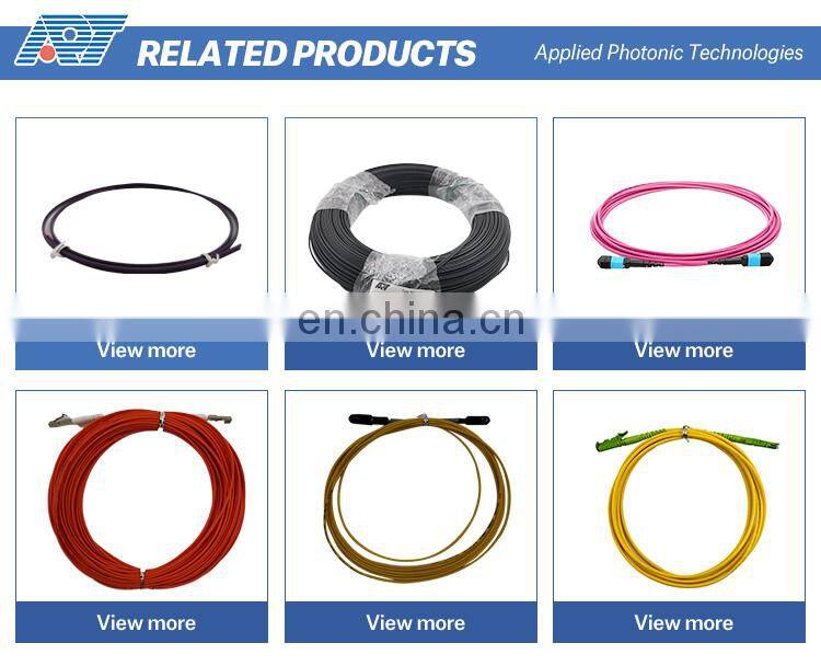 SC APC fiber optic pigtail used in optical cable TV network , and so on