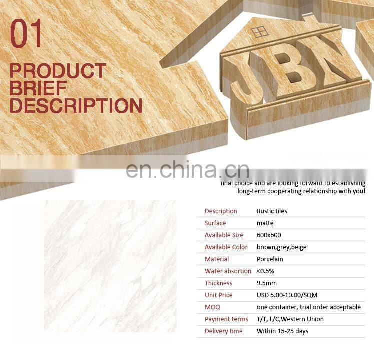 vitrified non-slip ceramic mat porcelain floor and wall tiles24"x24"