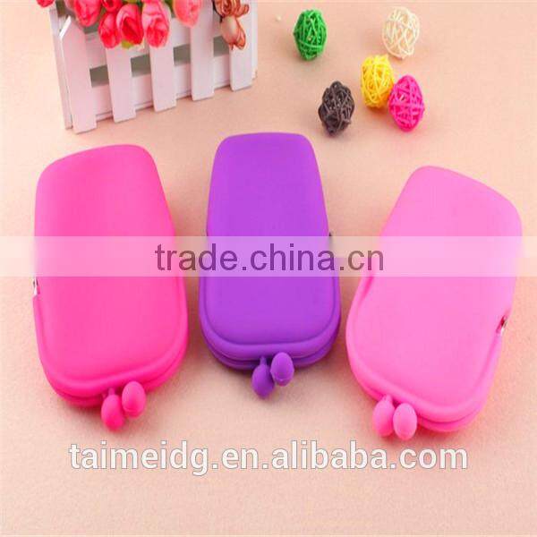 Best quality promotional silicone coin purse