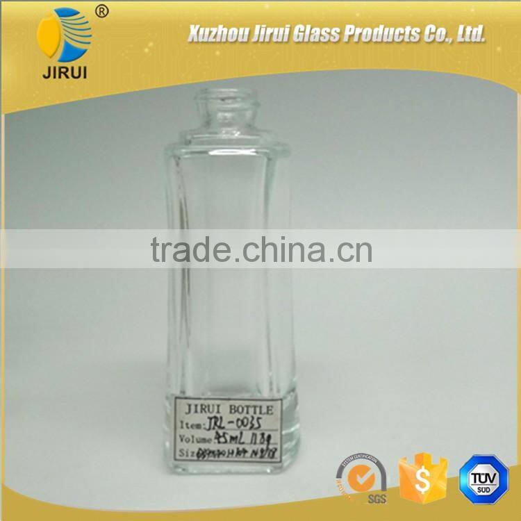 45ml clear glass lotion bottles