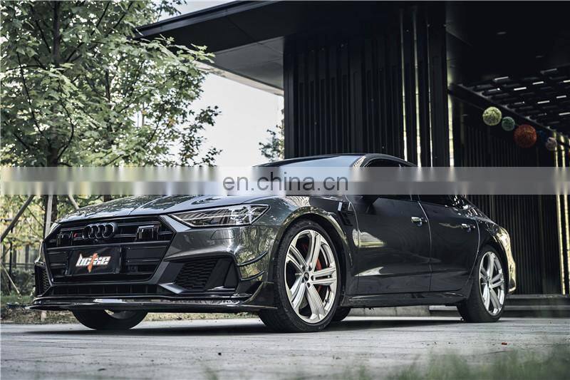 Runde New Arrival Kits For Audi A7 Upgrade Bctxw Style Carbon Fiber Body Kit Front Lip Rear Lip Spoiler