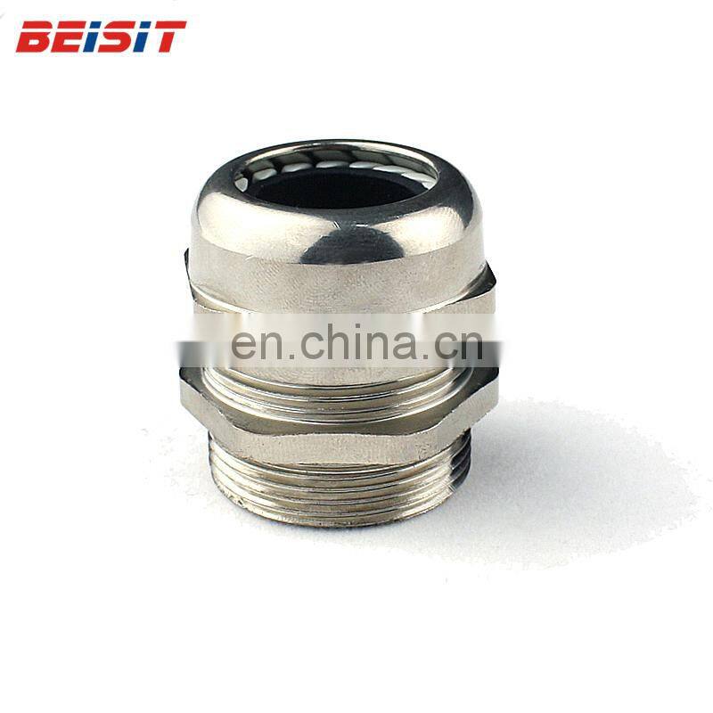 Manufacturer Beisit PG Thread Stainless Steel Metal Cable Glands