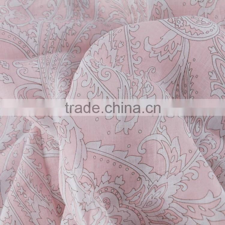 screen printed linen fabric wholesale 21*21,linen fabric for dress & skirt,100% linen fabric french