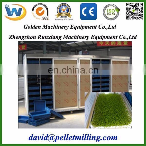 Automatic animal feed seed cattle green fodder bean sprout growing machine