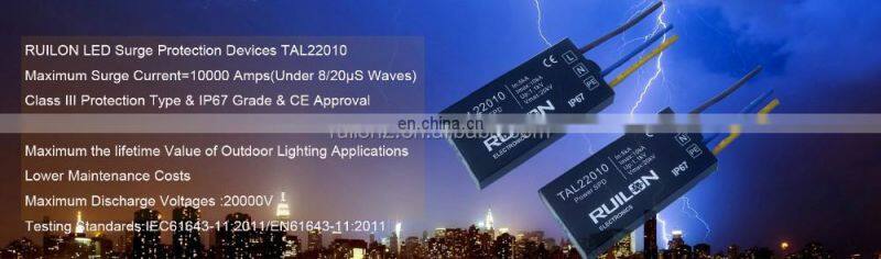 Led Driver High Voltage Waterproof IP67 220V Surge Protection 220v 10kA