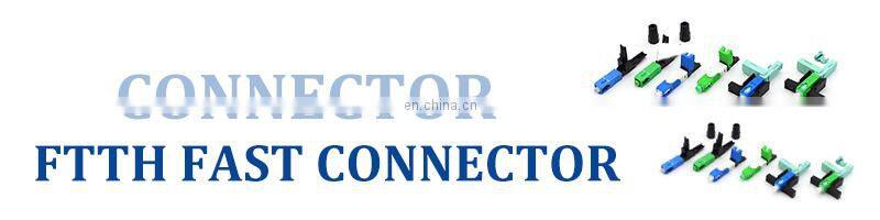 High quality green optical FTTH ESC250D SC APC Fiber Optic Fast Connector
