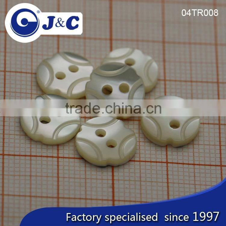 J&C Trocas shell buttons for fashion shirt. TR007, TR008