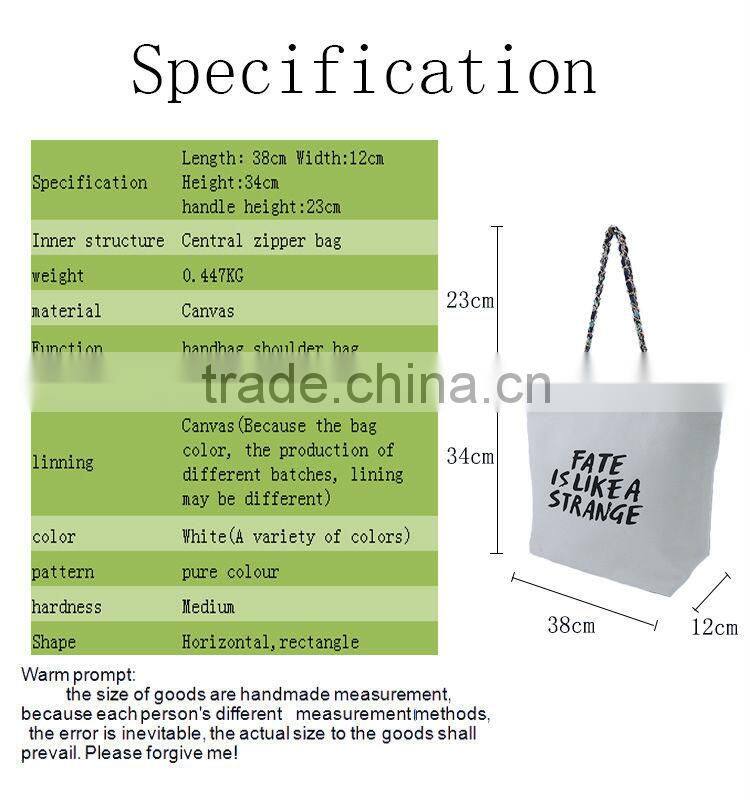 cheap plain canvas printed canvas tote bags wholesale