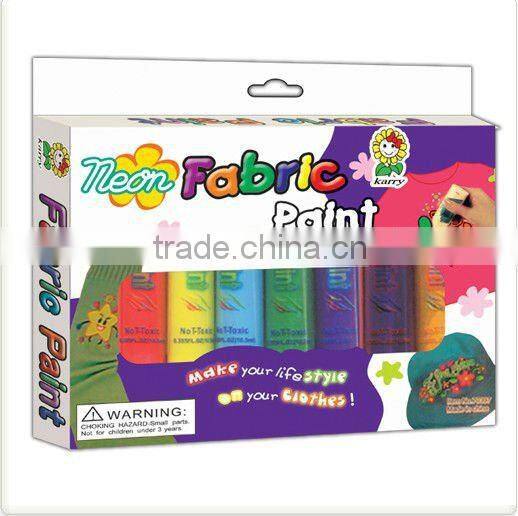 T-SHIRT FABRIC PAINT DIY PUFFY GLITTER COLOR PAINT