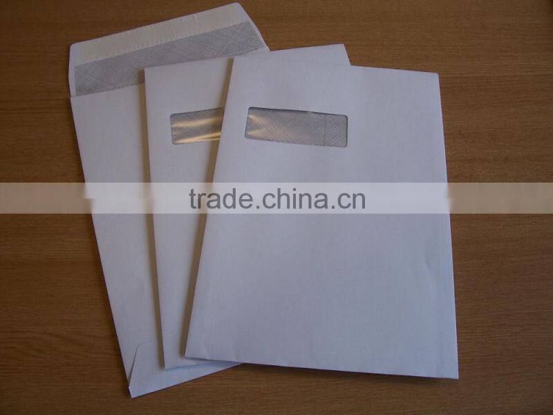 Kraft wedding invitation envelope card