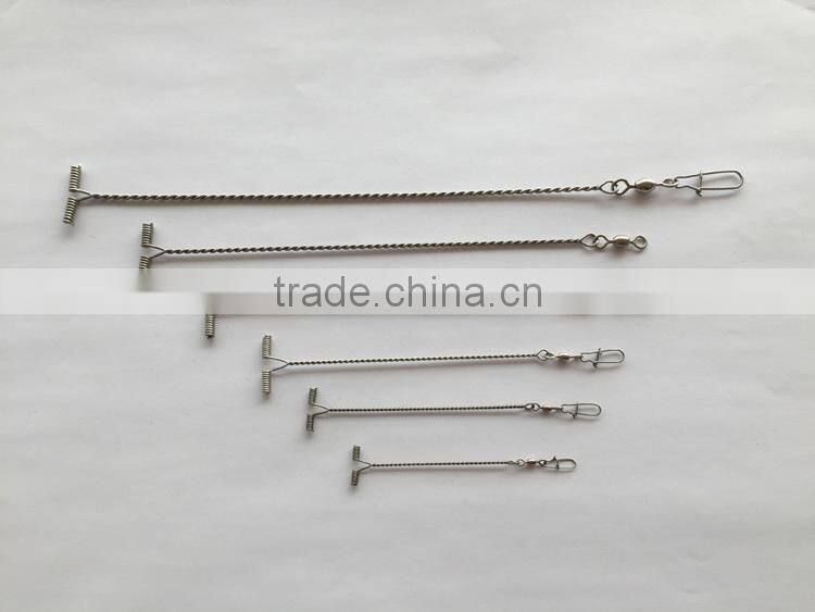 Y-shape balance with swivel and snap fishing tackle