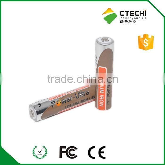 LFB10450 AAA 1.5V 1100mAh LI-FES2 battery for digital camera/video