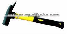 AMERICAN TYPE STONING HAMMER WITH WOODEN HANDLE