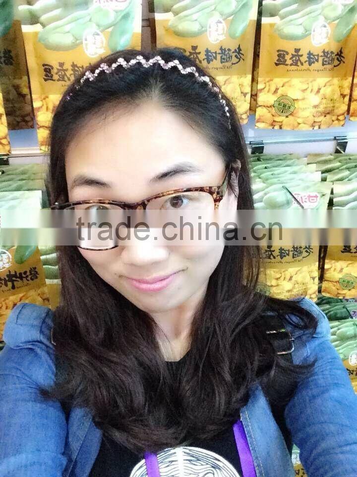 Hacccp certificate garlic flavor green peas snack food