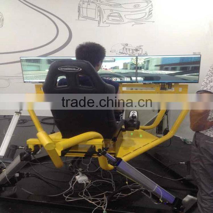 6 DOF motion game platform 6DOF servo electric cylinder racing game simulator