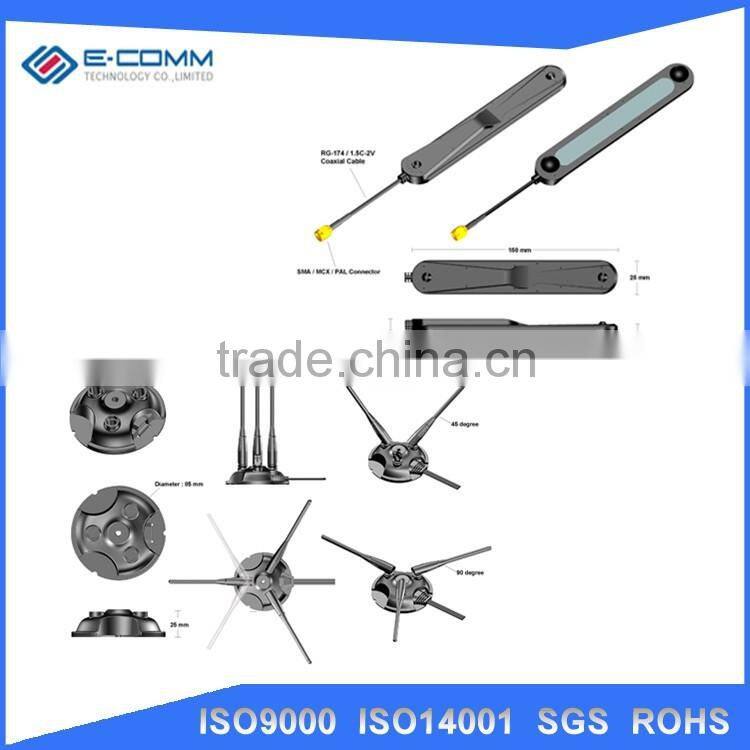 Router 3G External Antenna 850-2170MHz Magnetic Antenna with TS9/CRC9/SMA